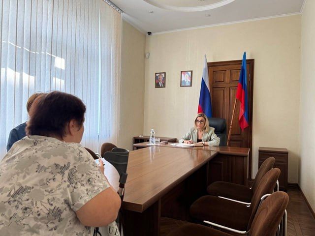 Заместитель Главы Администрации города Ирина Жадан провела прием граждан Заместитель Главы Администрации города Ирина Жадан провела прием граждан