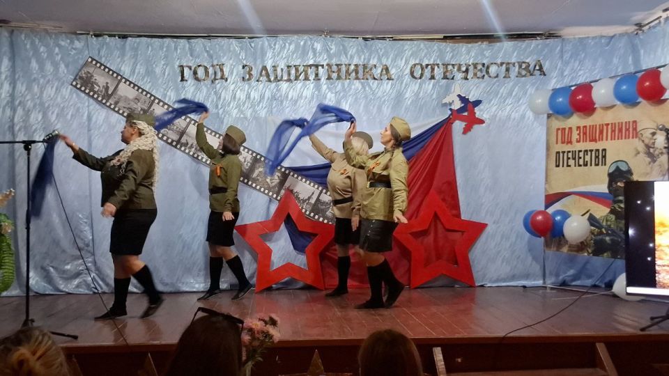 В Иллирийском доме культуры состоялся творческий отчет посвященный Году защитника Отечества В Иллирийском доме культуры состоялся творческий отчет посвященный Году защитника Отечества