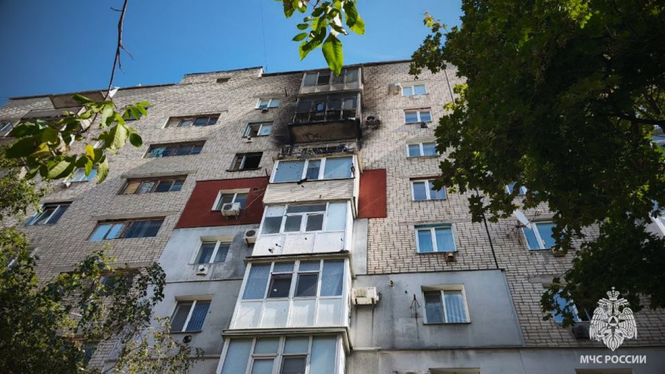 На пожаре в Свердловске эвакуированы 7 человек