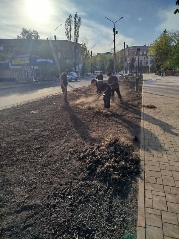 Светлана Гребенькова: Последние штрихи к облику обновлённой площади Светлана Гребенькова: Последние штрихи к облику обновлённой площади