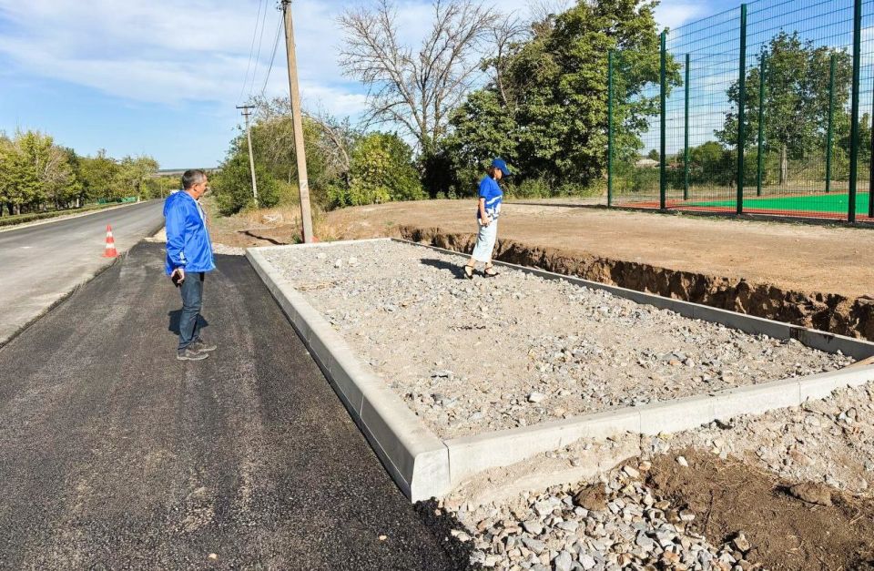 Завершается капитальный ремонт дороги по народной программе в селе Городище Завершается капитальный ремонт дороги по народной программе в селе Городище