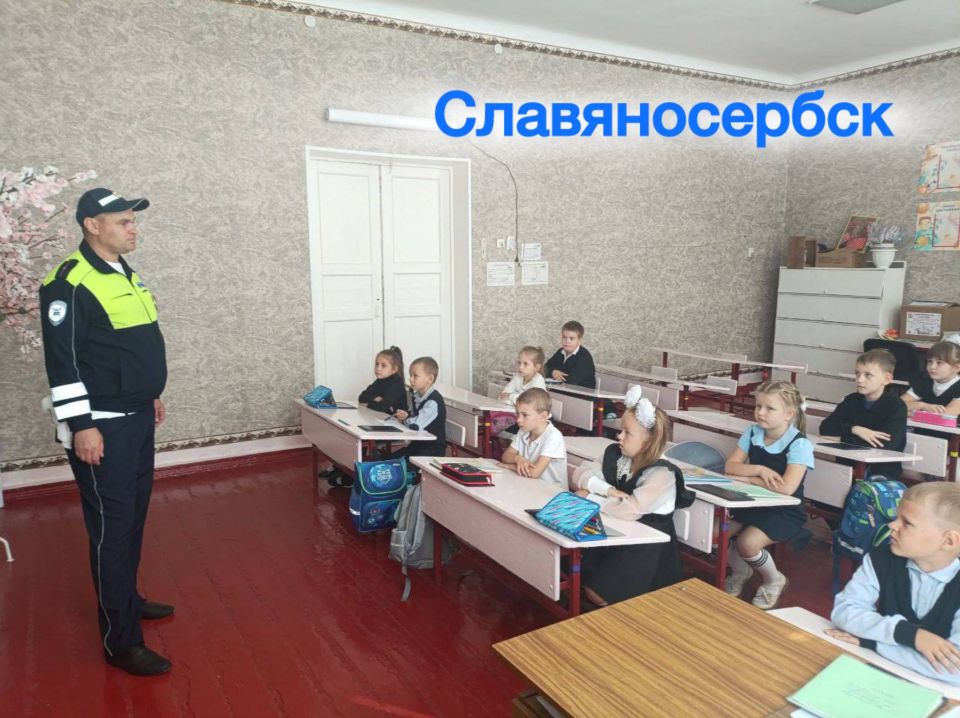 Сотрудники Госавтоинспекции провели уроки дорожной безопасности для школьников
