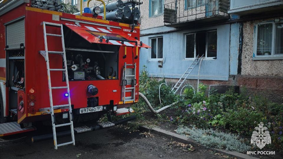 На пожаре в Свердловске погибла женщина На пожаре в Свердловске погибла женщина