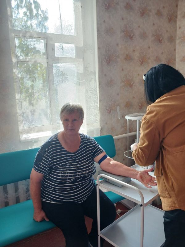 В Булавиновке прошла диспансеризация населения В Булавиновке прошла диспансеризация населения