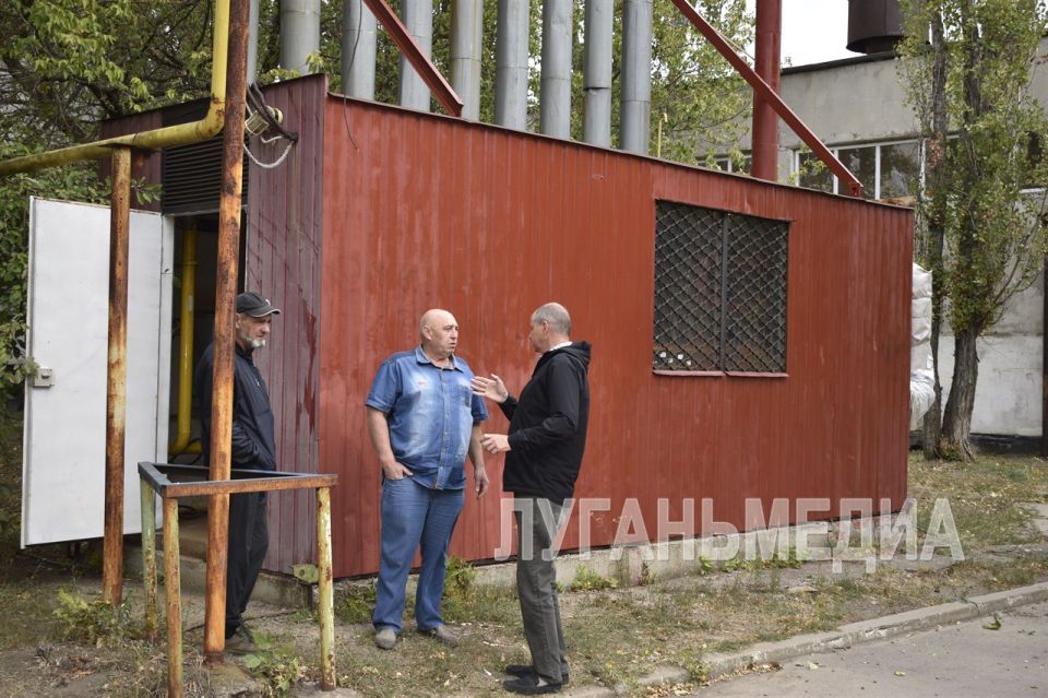 Управление «Алчевсктепло» завершило ремонтные работы на модульной газовой котельной в Брянке Управление «Алчевсктепло» завершило ремонтные работы на модульной газовой котельной в Брянке