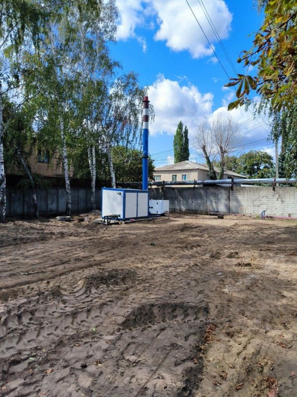 Воронежская область завершает монтаж системы отопления в детском саду ЛНР Воронежская область завершает монтаж системы отопления в детском саду ЛНР