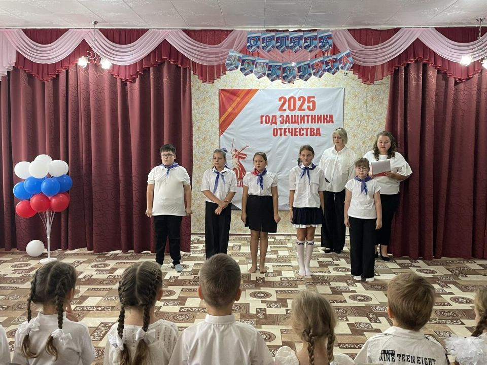 В детском саду «Аленький цветочек» состоялось торжественное посвящение старших дошкольников в «Орлята-дошколята» В детском саду «Аленький цветочек» состоялось торжественное посвящение старших дошкольников в «Орлята-дошколята»