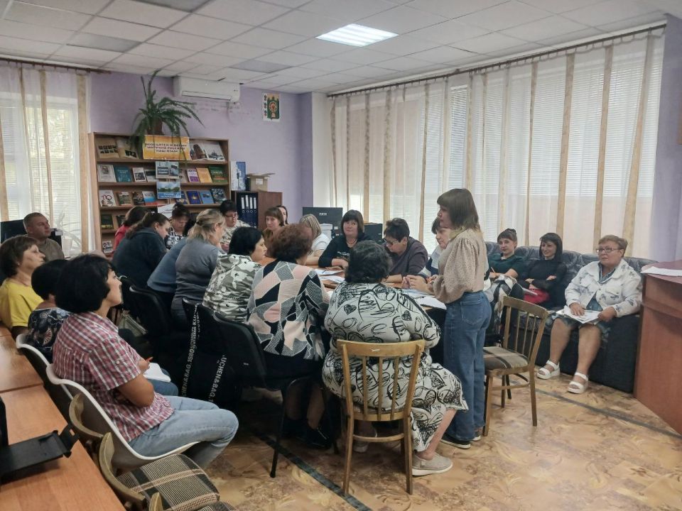 19 сентября состоялось плановое собрание МБУК «ЦБС Троицкого МО», в котором приняли участие сотрудники центральных библиотек и библиотек-филиалов 19 сентября состоялось плановое собрание МБУК «ЦБС Троицкого МО», в котором приняли участие сотрудники центральных библиотек и библиотек-филиалов