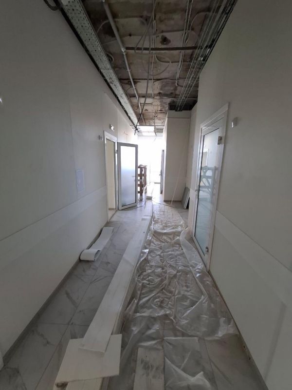 Специалисты из Воронежской области ведут работы по восстановлению Белокуракинской центральной районной больницы Специалисты из Воронежской области ведут работы по восстановлению Белокуракинской центральной районной больницы