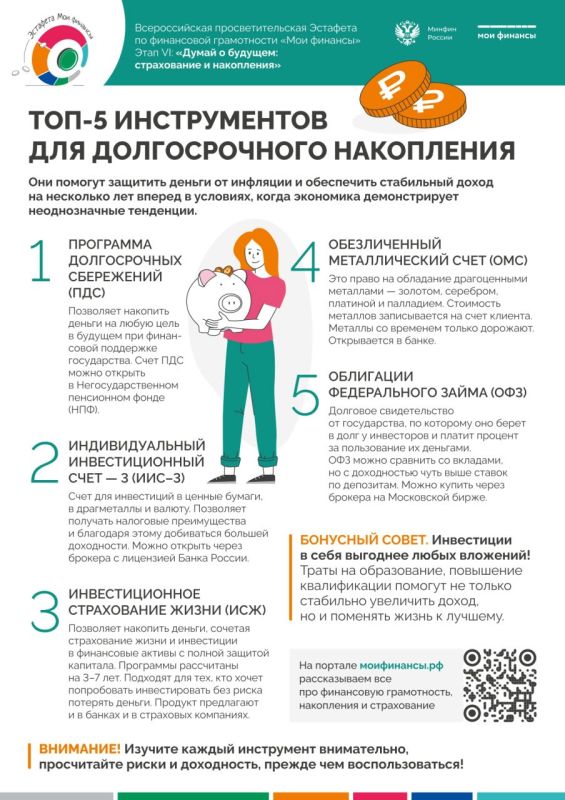 Всероссийская просветительская эстафета «Мои финансы» Всероссийская просветительская эстафета «Мои финансы»