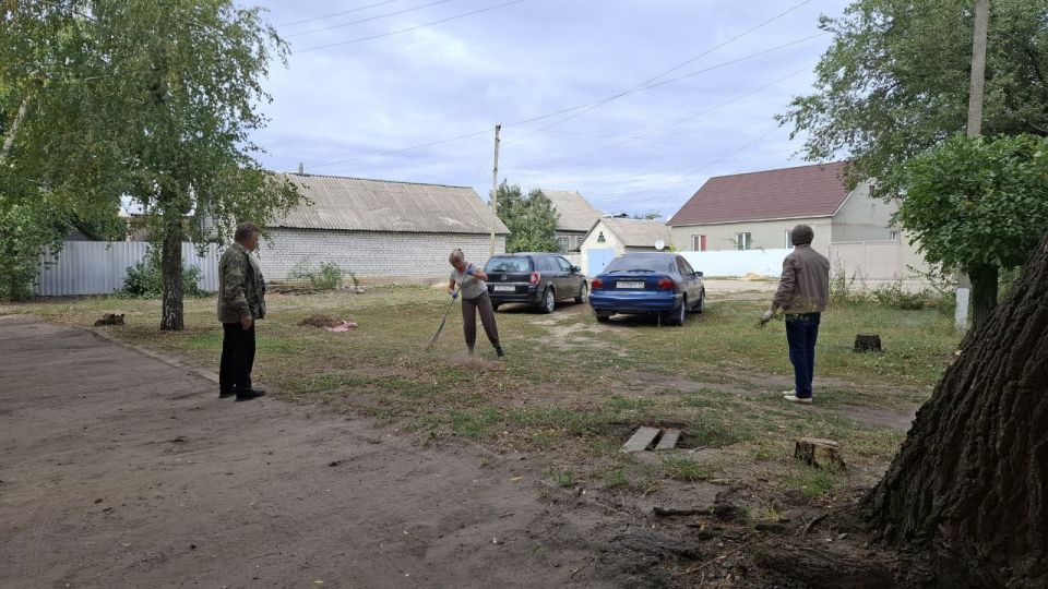 Новопсковский Дом культуры внёс свой вклад в чистоту родного края! Новопсковский Дом культуры внёс свой вклад в чистоту родного края!