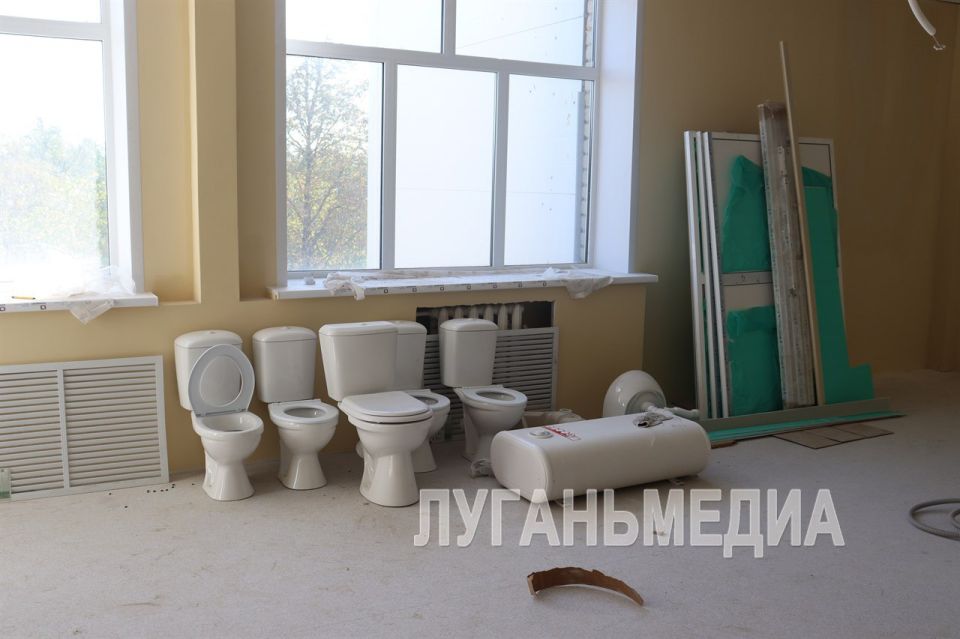 Работы в Бирюковском УВК планируют завершить в октябре Работы в Бирюковском УВК планируют завершить в октябре