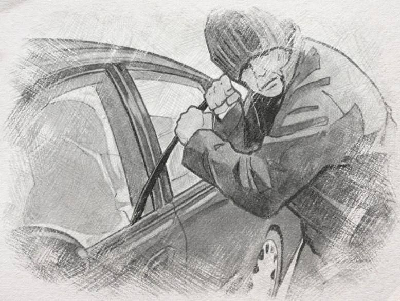 Свердловские полицейские задержали злоумышленника, на счету которого 2 угона автомобилей