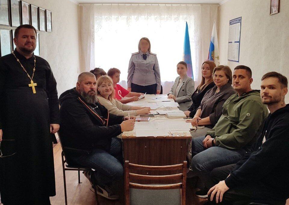В Алчевском филиале уголовно-исполнительной инспекции УФСИН России по Луганской Народной Республике состоялась рабочая встреча