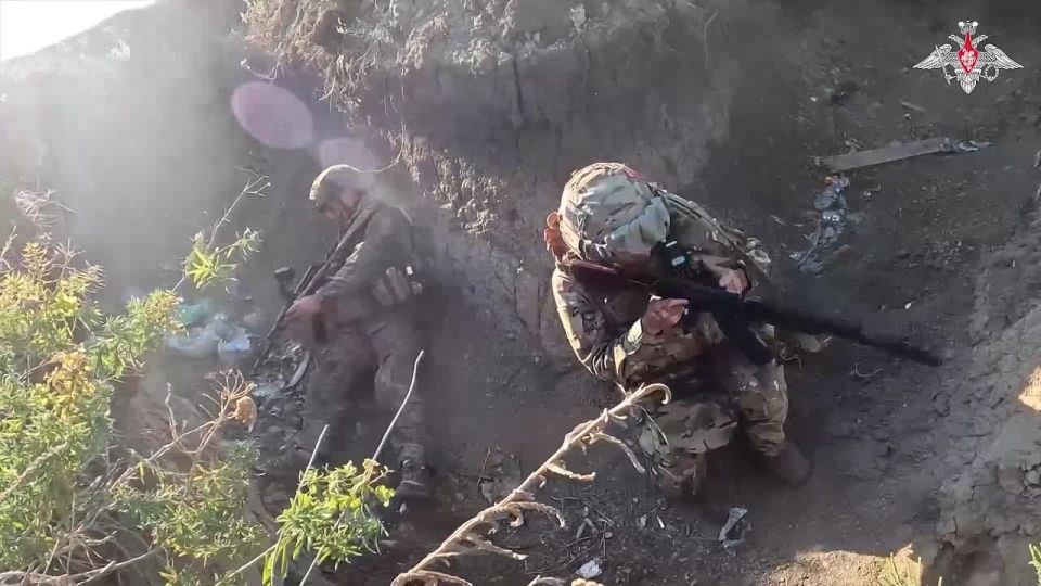 Минобороны России: Бойцы «Южной» группировки войск отрабатывают ведение штурмовых действий в тыловом районе спецоперации на территории Луганской Народной Республики