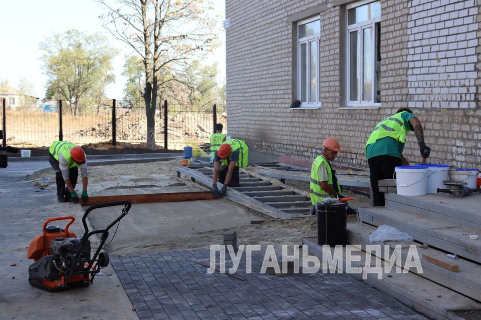 Работы в Бирюковском УВК планируют завершить в октябре Работы в Бирюковском УВК планируют завершить в октябре
