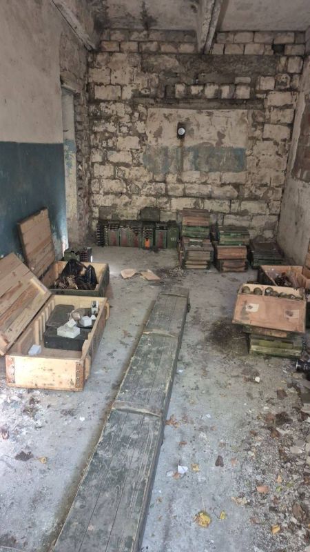 В Перевальском округе житель Алчевска обнаружил крупный схрон с боеприпасами В Перевальском округе житель Алчевска обнаружил крупный схрон с боеприпасами