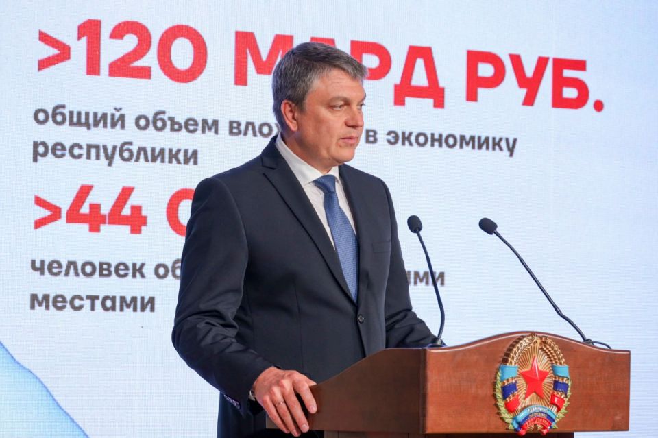 Денис Мирошниченко выступил с докладом на форуме «Интеграция Луганской Народной Республики: результаты и новые вызовы» Денис Мирошниченко выступил с докладом на форуме «Интеграция Луганской Народной Республики: результаты и новые вызовы»