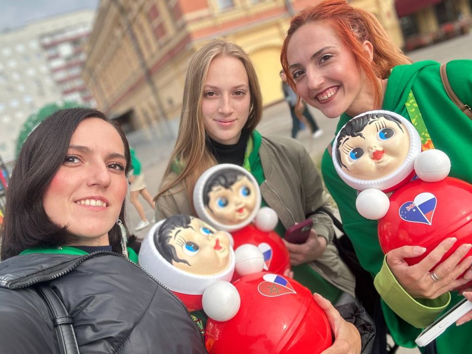 Участники слета Всемирного фестиваля молодежи делятся впечатлениями от поездки Участники слета Всемирного фестиваля молодежи делятся впечатлениями от поездки