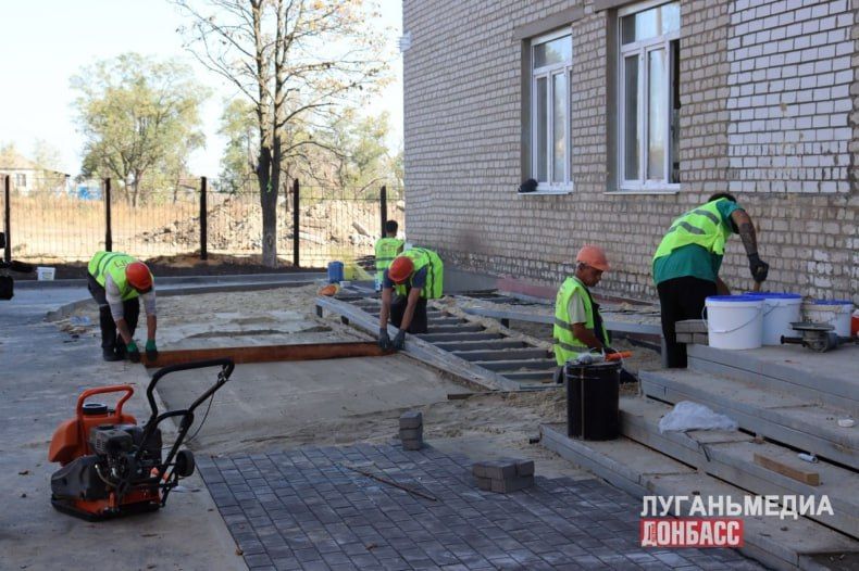 Работы в Бирюковском УВК планируют завершить в октябре Работы в Бирюковском УВК планируют завершить в октябре