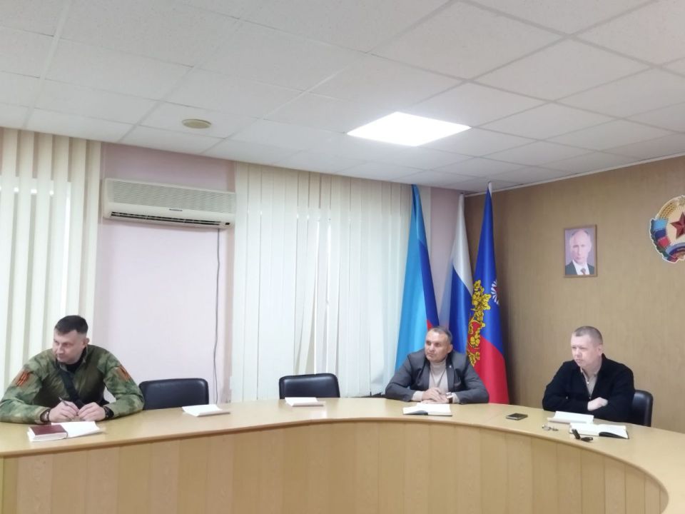 Рабочее заседание комиссии Рабочее заседание комиссии