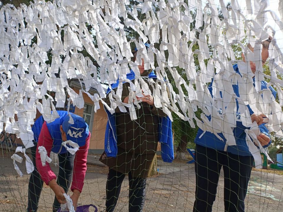Акция «Zа Победу» в Нижнем Нагольчике Антрацитовского м.о Акция «Zа Победу» в Нижнем Нагольчике Антрацитовского м.о