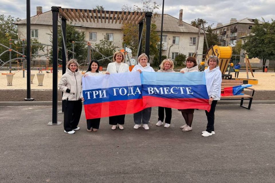 В населённых пунктах округа отметили День воссоединения с Российской Федерацией В населённых пунктах округа отметили День воссоединения с Российской Федерацией