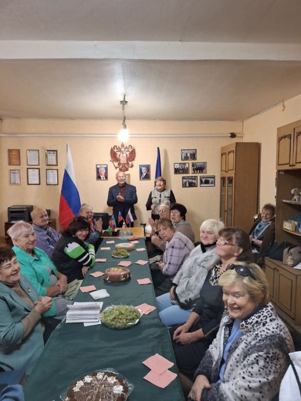 В Международный день пожилого человека активисты ветеранского движения Антрацитовского муниципального округа собрались на тёплую и значимую встречу В Международный день пожилого человека активисты ветеранского движения Антрацитовского муниципального округа собрались на тёплую и значимую встречу