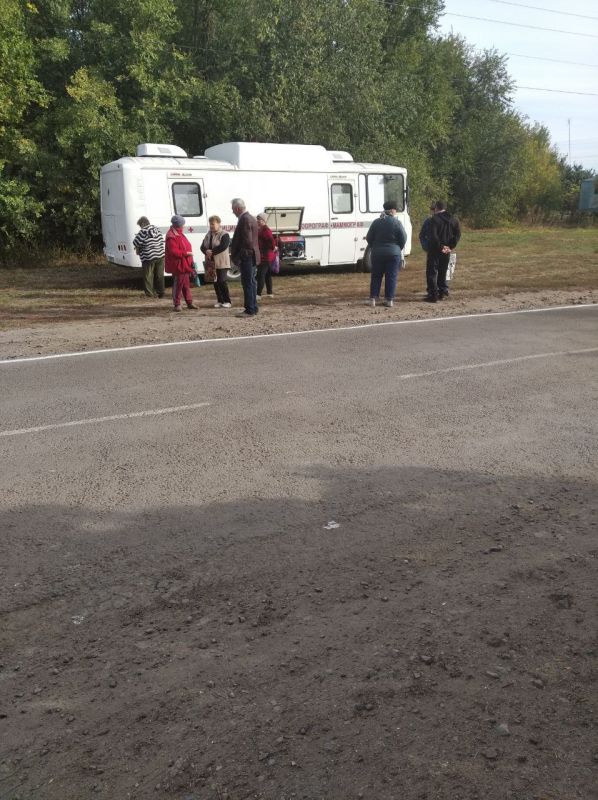Сегодня наш передвижной флюорограф посетил село Курячевка Сегодня наш передвижной флюорограф посетил село Курячевка