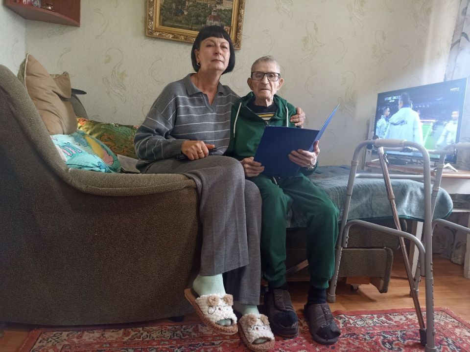 95-летний Юбилей отметил луганчанин Федор Чупахин 95-летний Юбилей отметил луганчанин Федор Чупахин