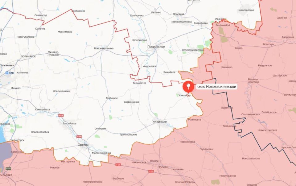 Новый день - новые победы. Силы 394-го гвардейского мотострелкового полка освободили село Нововасилевское в Запорожской области и закрепились по правому берегу реки Янчур Новый день - новые победы. Силы 394-го гвардейского мотострелкового полка освободили село Нововасилевское в Запорожской области и закрепились по правому берегу реки Янчур