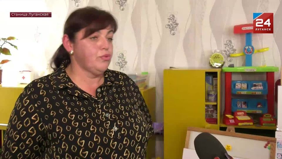 Впервые «Разговоры о важном» провели для детей в яслях-саду «Сказка» Станично-Луганского округа
