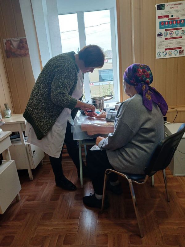 В отдаленных населенных пунктах м.о. Новопсковский продолжается всеобщая диспансеризация населения В отдаленных населенных пунктах м.о. Новопсковский продолжается всеобщая диспансеризация населения