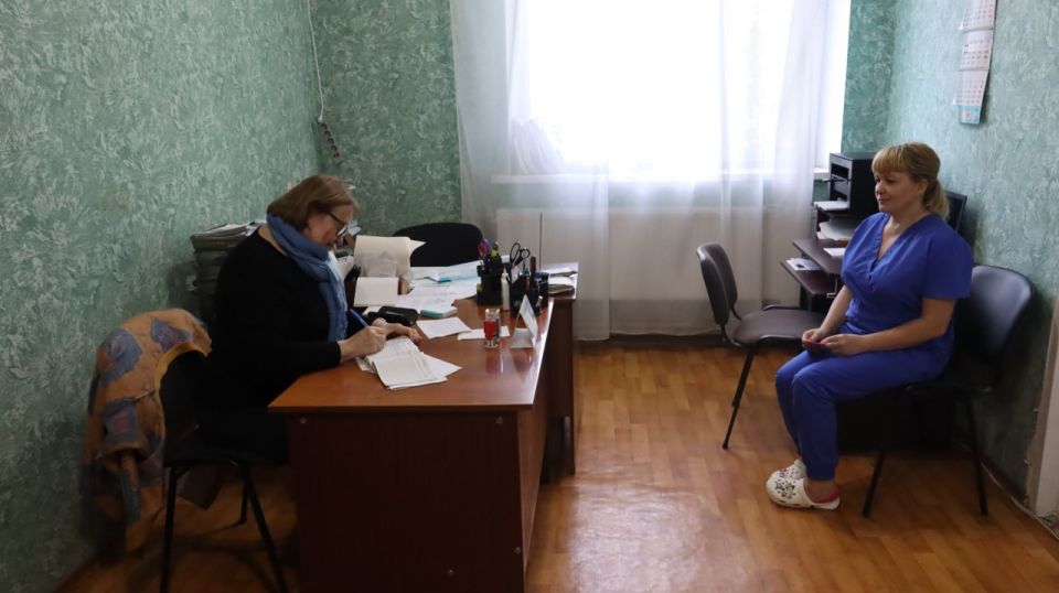 Сегодня в ГБУЗ «Марковская ЦРМБ» ЛНР прошёл выездной приём республиканских специалистов! Сегодня в ГБУЗ «Марковская ЦРМБ» ЛНР прошёл выездной приём республиканских специалистов!