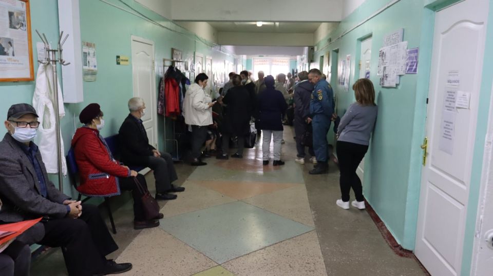 Сегодня в ГБУЗ «Марковская ЦРМБ» ЛНР прошёл выездной приём республиканских специалистов! Сегодня в ГБУЗ «Марковская ЦРМБ» ЛНР прошёл выездной приём республиканских специалистов!