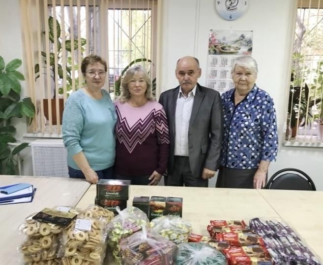 Ветеранские организации Перми собрали гумпомощь для пожилых людей Северодонецка