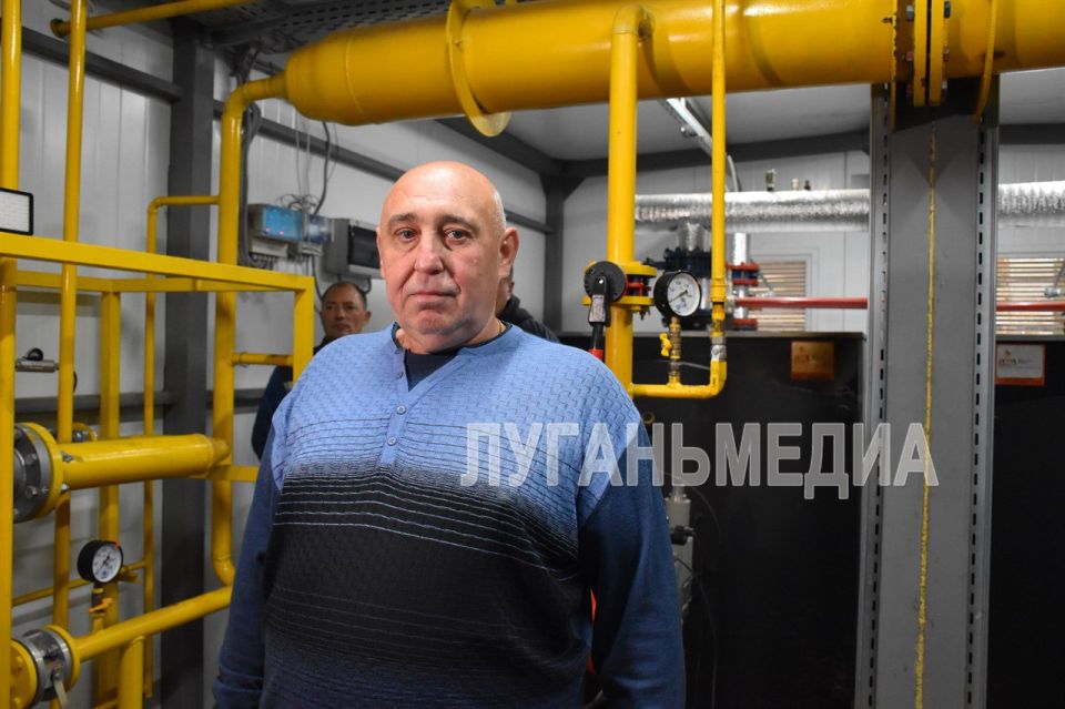 Руководитель Алчевсктепло – филиала ГУП ЛНР «Луганская тепловая организация» проверил готовность котельной «Волгоградская, 187» Руководитель Алчевсктепло – филиала ГУП ЛНР «Луганская тепловая организация» проверил готовность котельной «Волгоградская, 187»