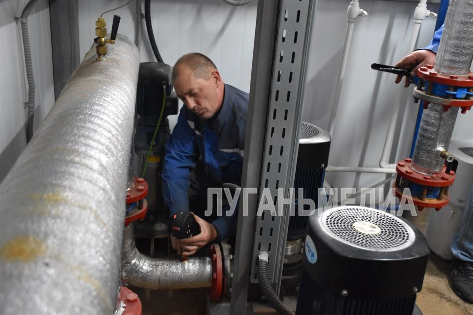 Руководитель Алчевсктепло – филиала ГУП ЛНР «Луганская тепловая организация» проверил готовность котельной «Волгоградская, 187» Руководитель Алчевсктепло – филиала ГУП ЛНР «Луганская тепловая организация» проверил готовность котельной «Волгоградская, 187»