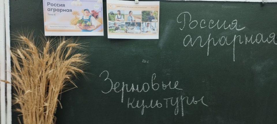 Школьникам села Пархоменко провели профориентационное занятие Школьникам села Пархоменко провели профориентационное занятие
