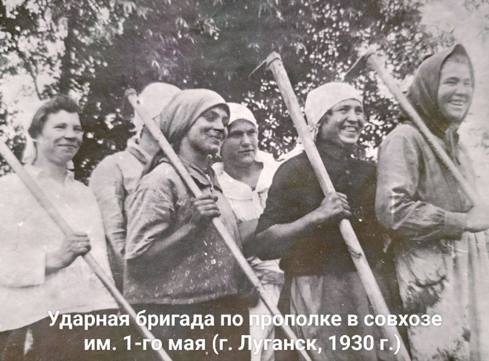 Хлебосольная Луганщина: из истории сельского хозяйства Хлебосольная Луганщина: из истории сельского хозяйства