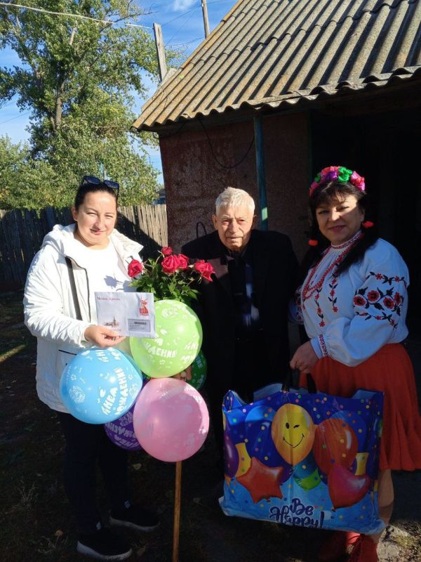 95-летний юбилей Ивана Михайловича Чумака: возраст — не помеха! 95-летний юбилей Ивана Михайловича Чумака: возраст — не помеха!