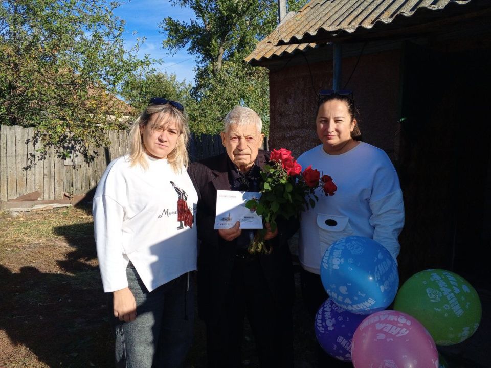 95-летний юбилей Ивана Михайловича Чумака: возраст — не помеха! 95-летний юбилей Ивана Михайловича Чумака: возраст — не помеха!