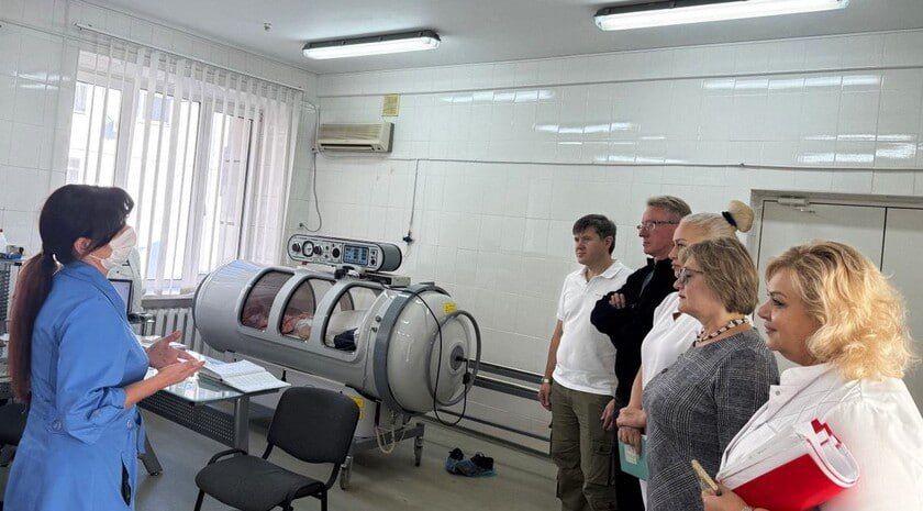 Замглавы фонда «Защитники Отечества» по медицинскому блоку Сергей Вылегжанин и начальник управления по медподдержке Александр Григорьев проверили организацию медпомощи бойцам СВО в ДНР и ЛНР
