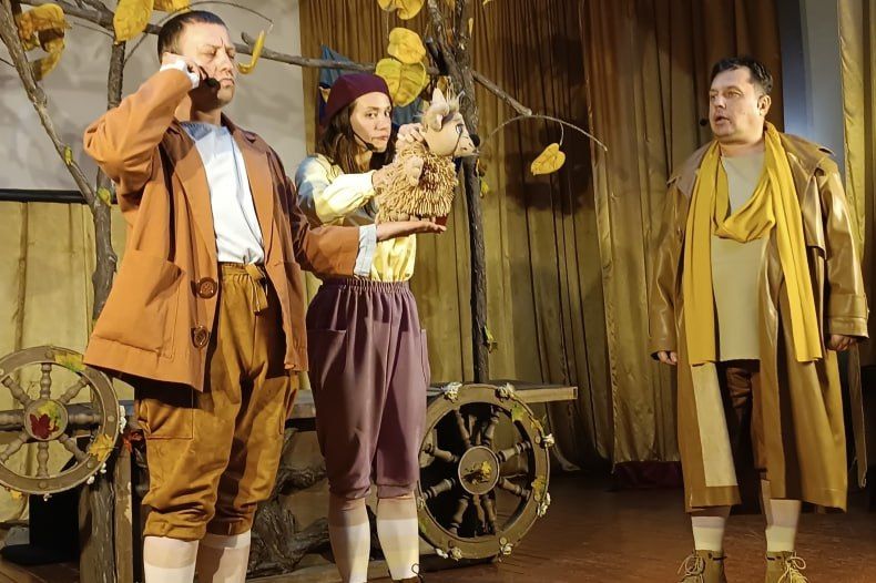 Красноярский театр кукол дал представление для жителей пгт Бирюково