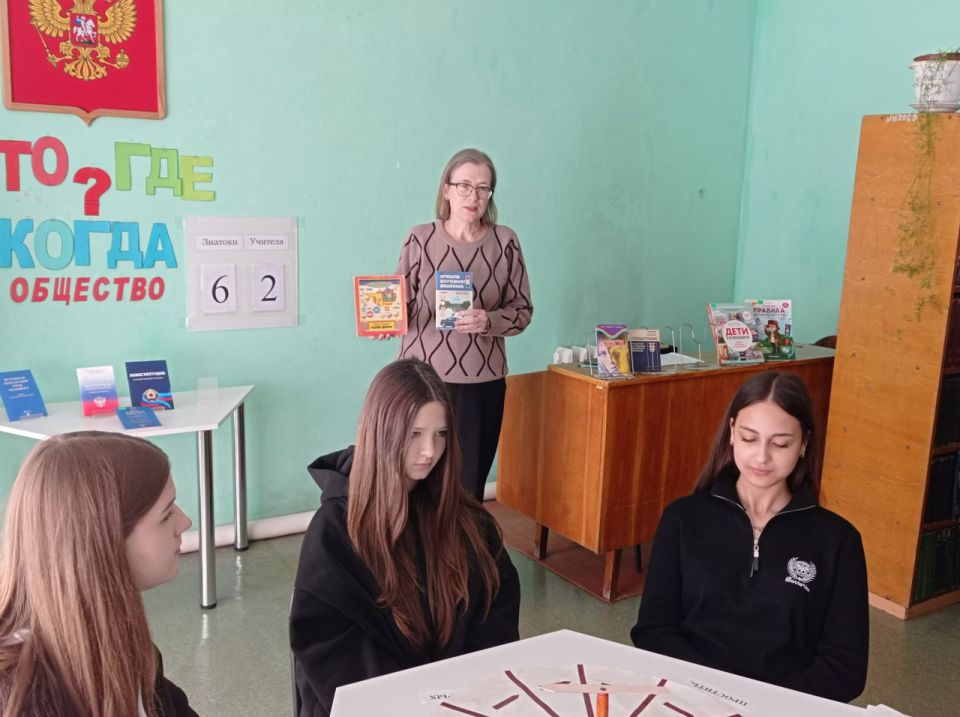В Детской библиотеке-филиале №1 прошло занятие в клубе «Что? Где? Когда?» В Детской библиотеке-филиале №1 прошло занятие в клубе «Что? Где? Когда?»