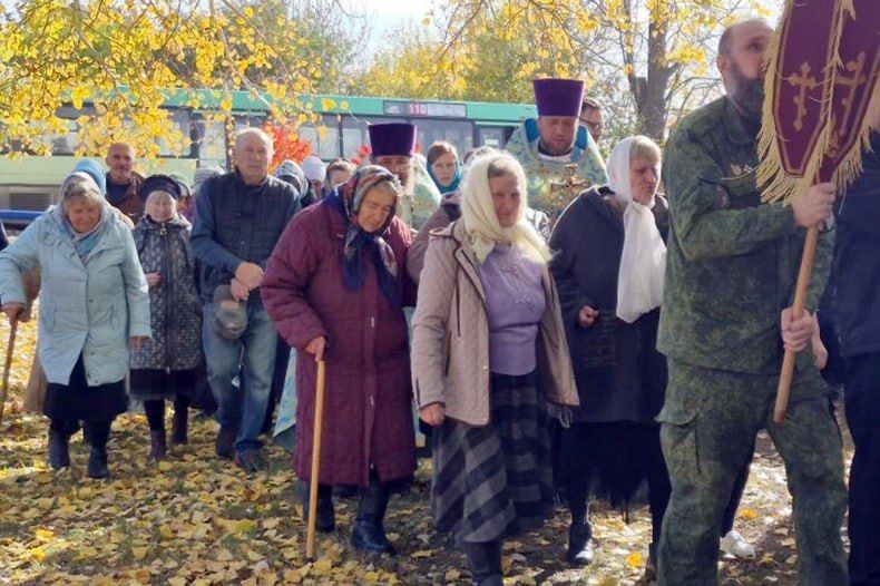 В селе Медвежанка прошла Божественная литургия по случаю праздника Покровы В селе Медвежанка прошла Божественная литургия по случаю праздника Покровы