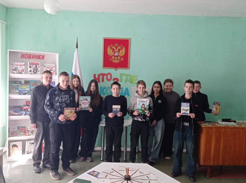 В Детской библиотеке-филиале №1 прошло занятие в клубе «Что? Где? Когда?» В Детской библиотеке-филиале №1 прошло занятие в клубе «Что? Где? Когда?»