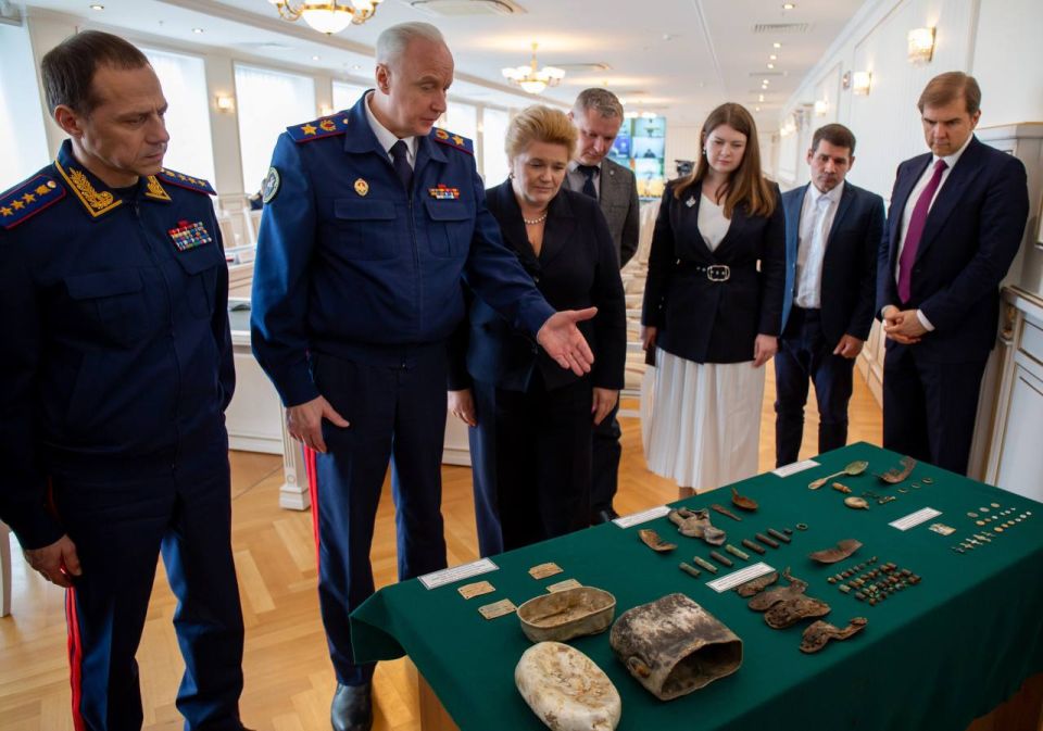 Председатель СК России провел заседание Штаба по координации поисковой и архивной работы ведомства Председатель СК России провел заседание Штаба по координации поисковой и архивной работы ведомства