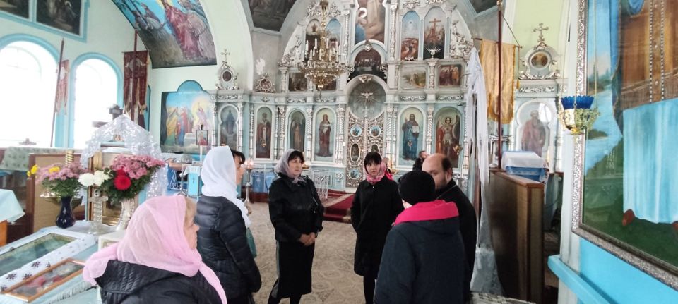 В преддверии праздника «Покров Пресвятой Владычицы нашей Богородицы и Приснодевы Марии» участницы женского клуба побывали в Храме Успения Пресвятой Богородицы В преддверии праздника «Покров Пресвятой Владычицы нашей Богородицы и Приснодевы Марии» участницы женского клуба побывали в Храме Успения Пресвятой Богородицы
