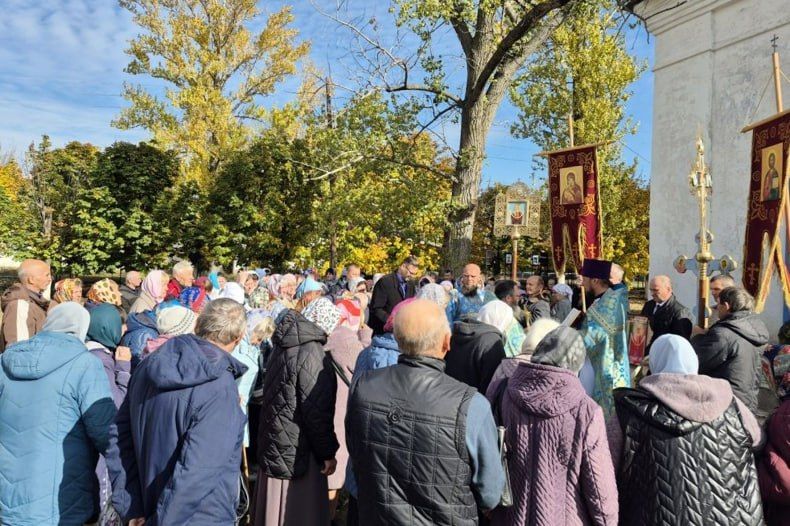 В селе Медвежанка прошла Божественная литургия по случаю праздника Покровы В селе Медвежанка прошла Божественная литургия по случаю праздника Покровы